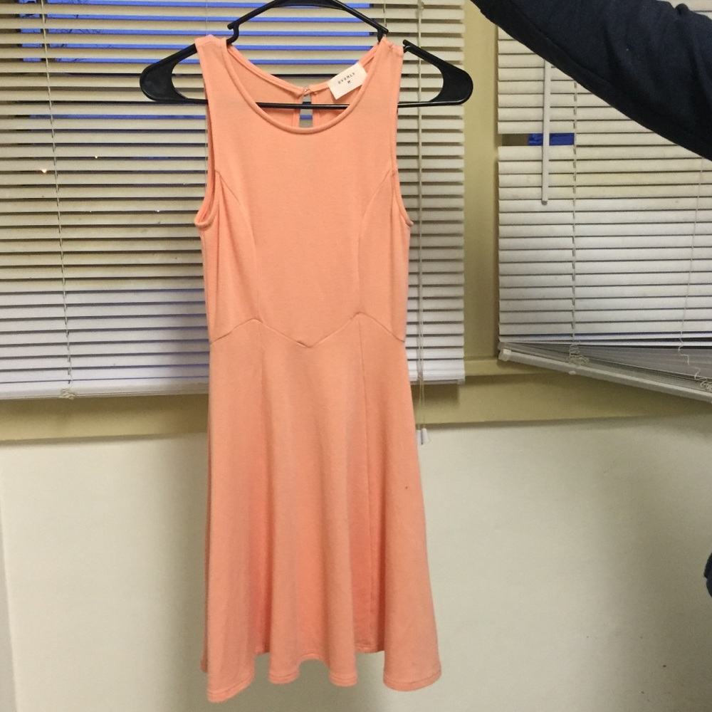 Salmon size small dress